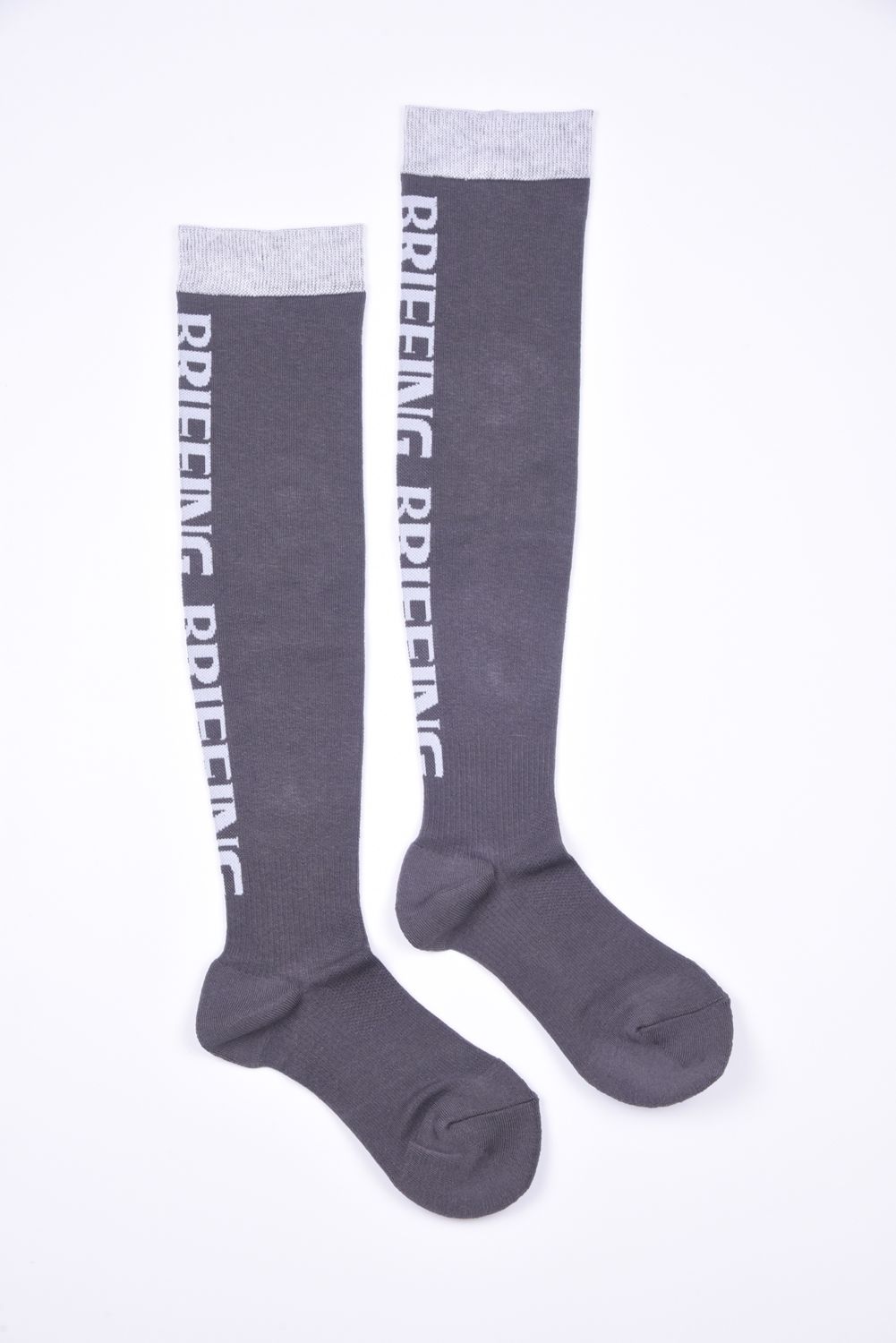 WOMENS CORDURA OVER KNEE SOCKS / ブランドロゴ コーデュラ ニーハイソックス グレー レディース