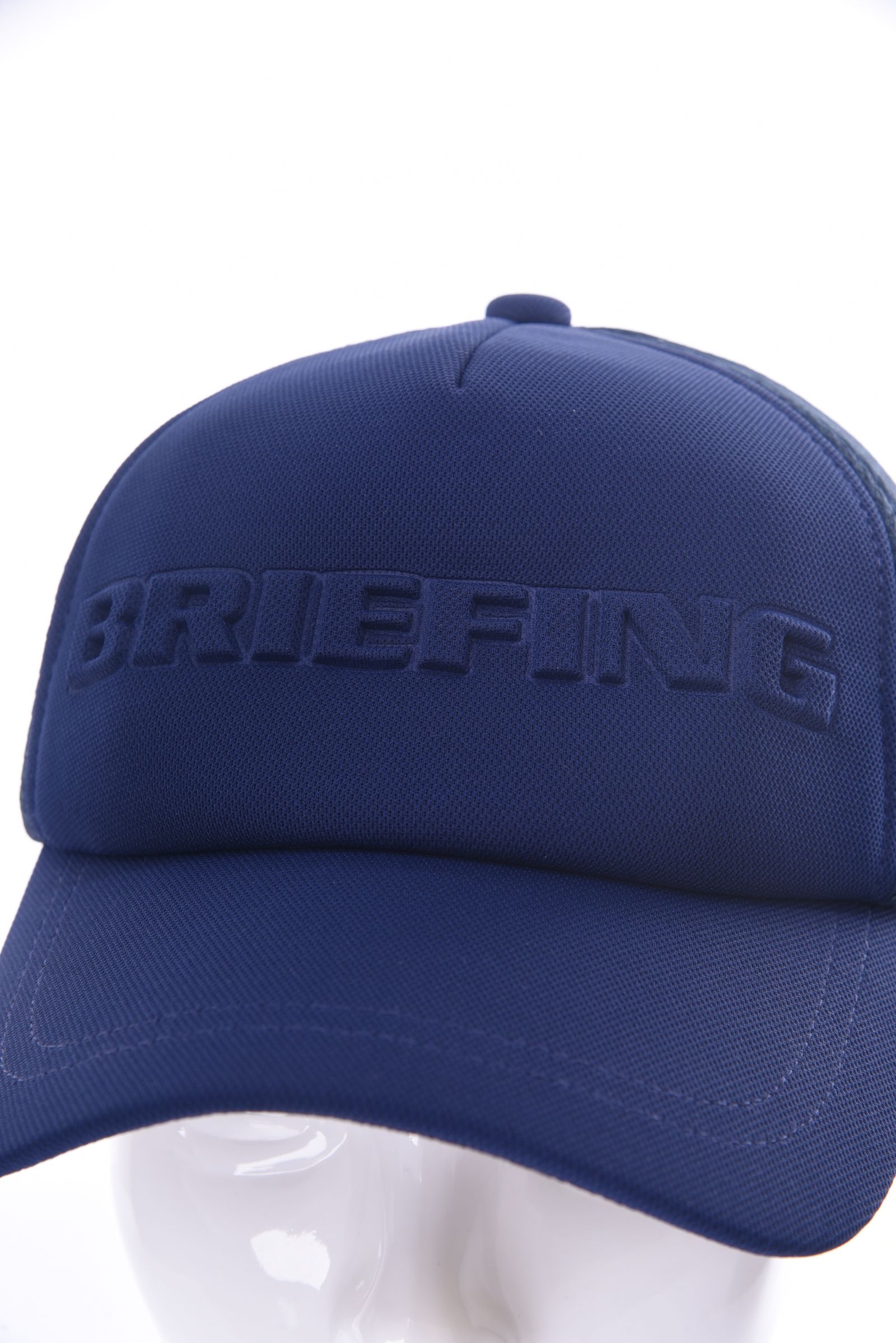 新品　BRIEFING　MENS 3D LOGO MESH CAP ネイビー BRIEFING - MENS 3D LOGO MESH CAP / 3Dロゴ ベーシック