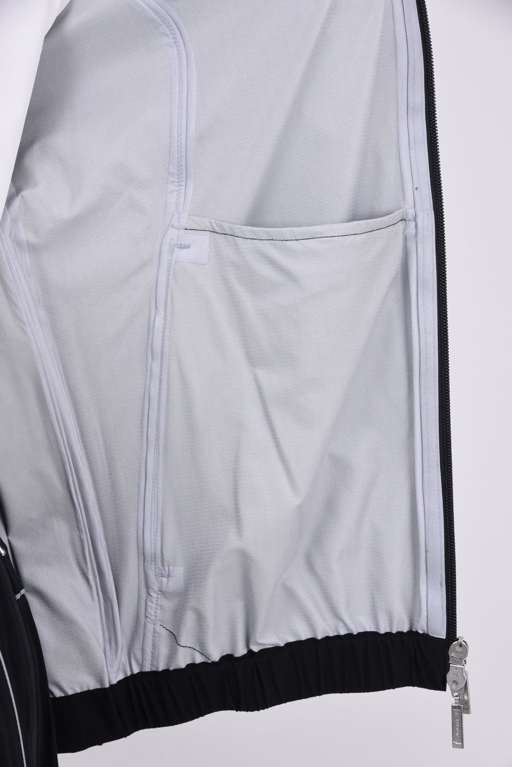【26SS】 SPINNER PRO FLEX RAIN JACKET / ストレッチナイロンタフタ レインジャケット (薄型ポーチ付き) (ブラック)