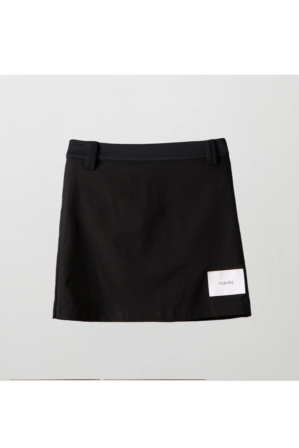 【26AW】 【レディース】 BICOLOR SWITCH SKIRT / バイカラー スウィッチ スカート (ブラック)
