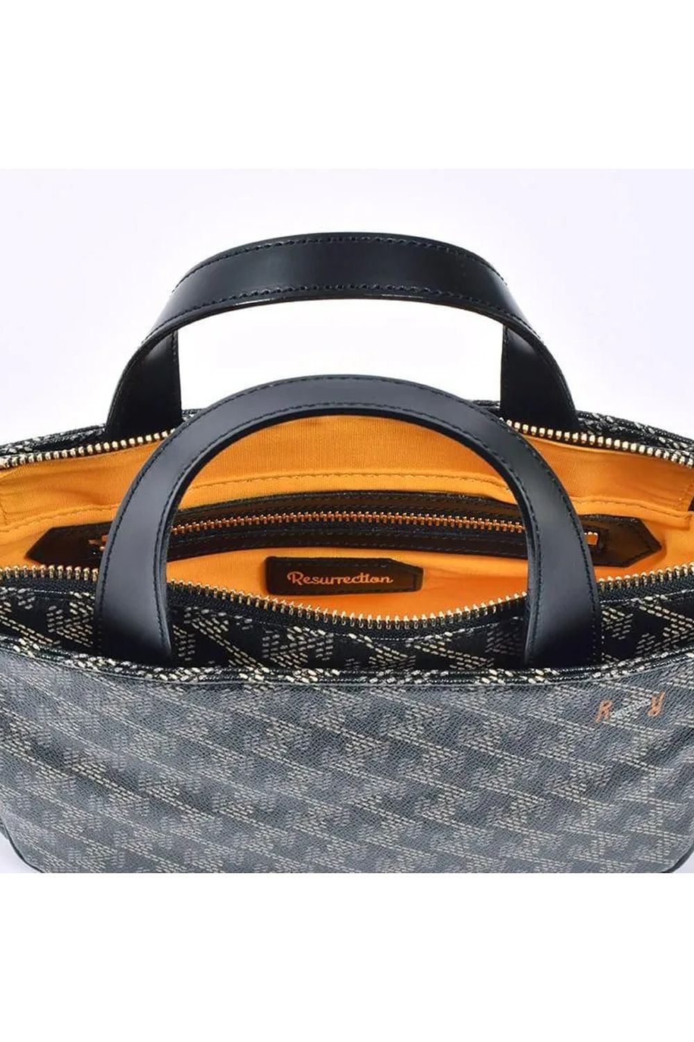 【26SS】 OTIS (オティス) / ブランドオリジナルテキスタイル カートバッグ (ダークブラック)*