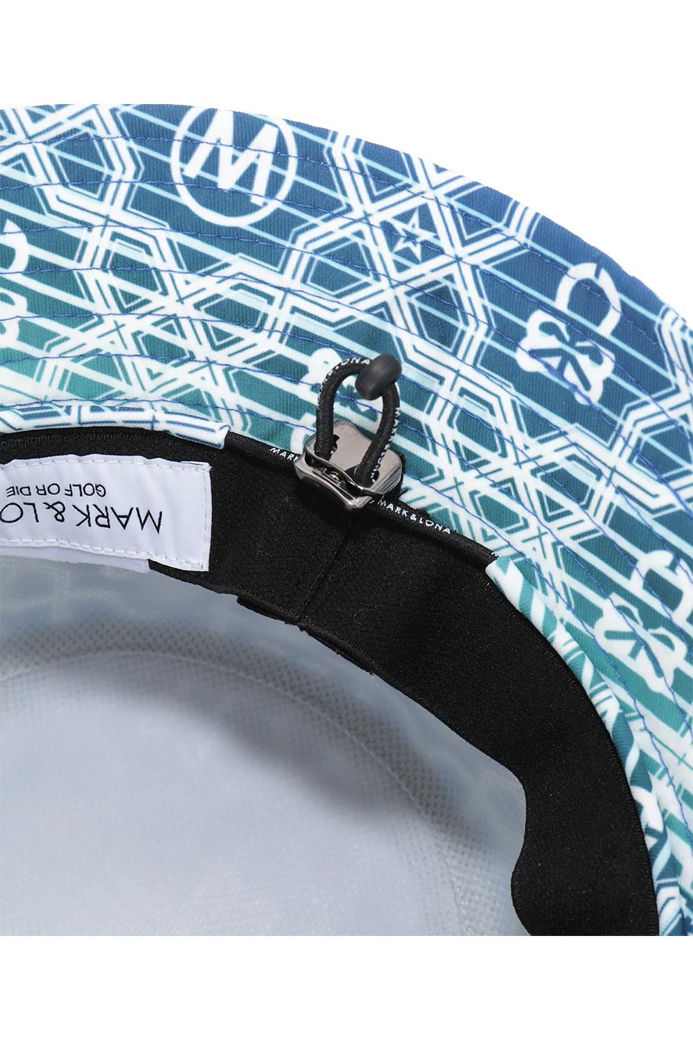 【26SS】 DOMINANT BUCKET HAT / ジオメトリックパターン総柄 バケットハット (ブルー)