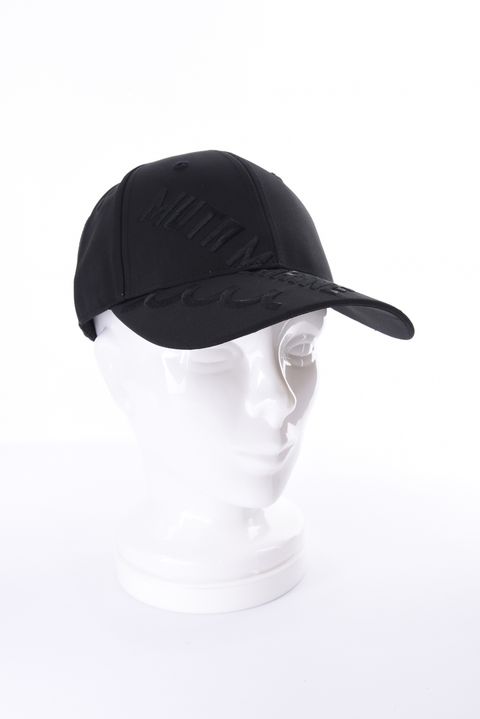 【26AW】 BIG LOGO CAP / ビッグロゴ刺繍 キャップ (ブラック)