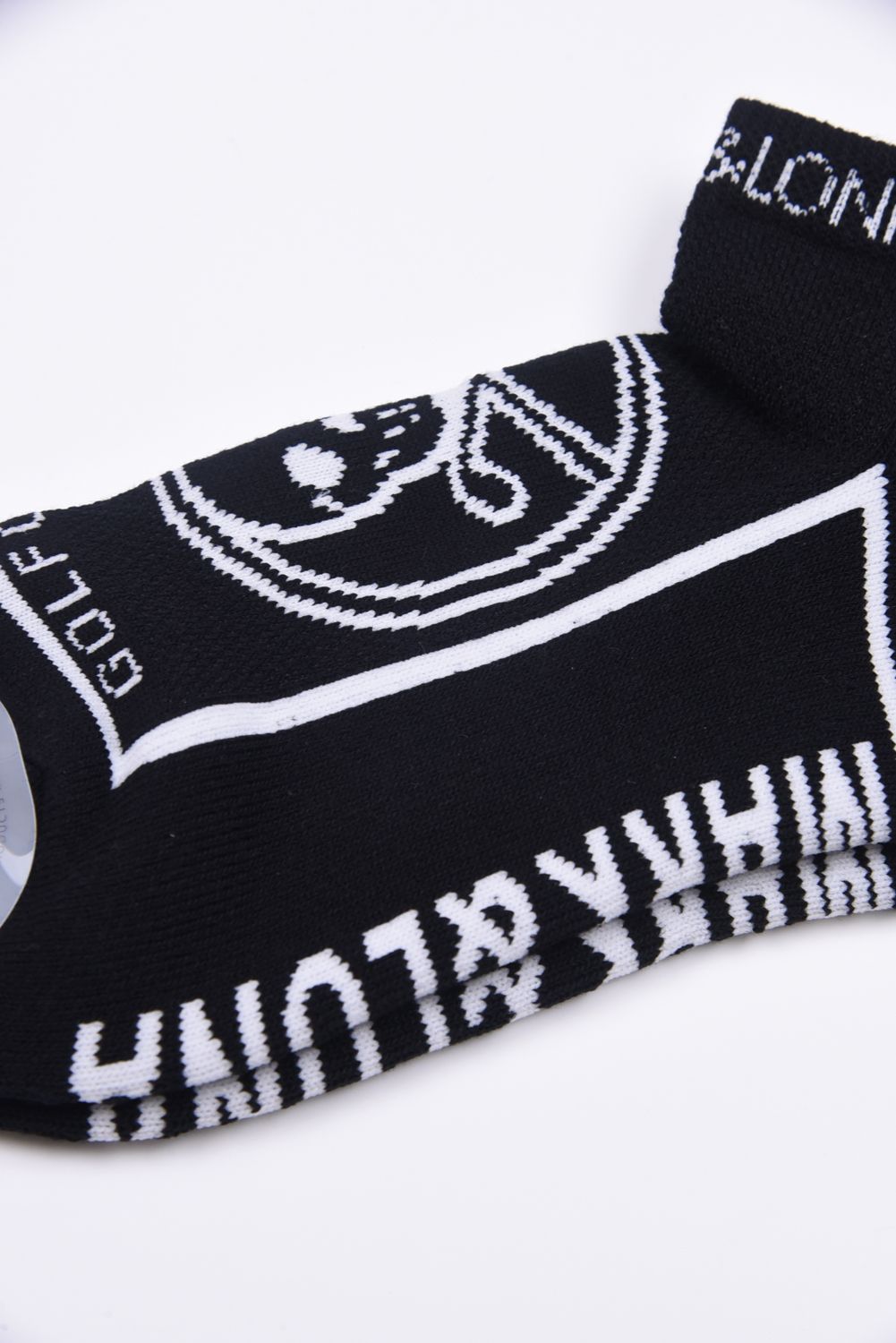 【26SS】【レディース】 ROUND SKULL ATHLETIC LOW SOCKS / サークルスカルジャカード スニーカー丈 ローソックス (ブラック)