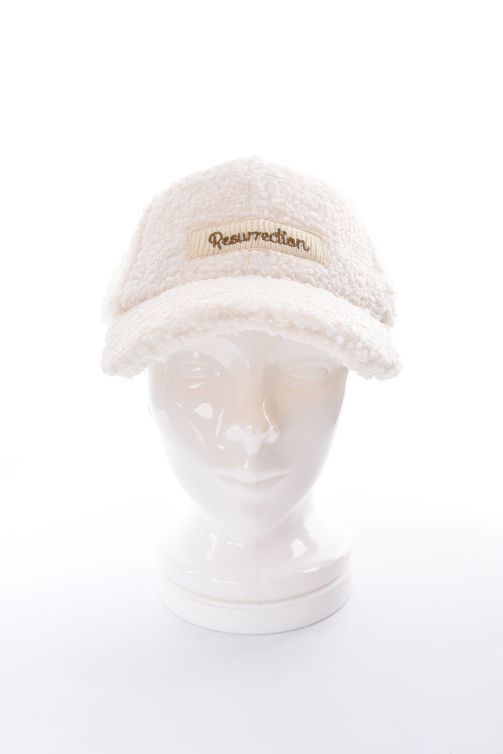 【26AW】 KNIT TAG BOA CAP / ニットタグボアキャップ  (オフホワイト)