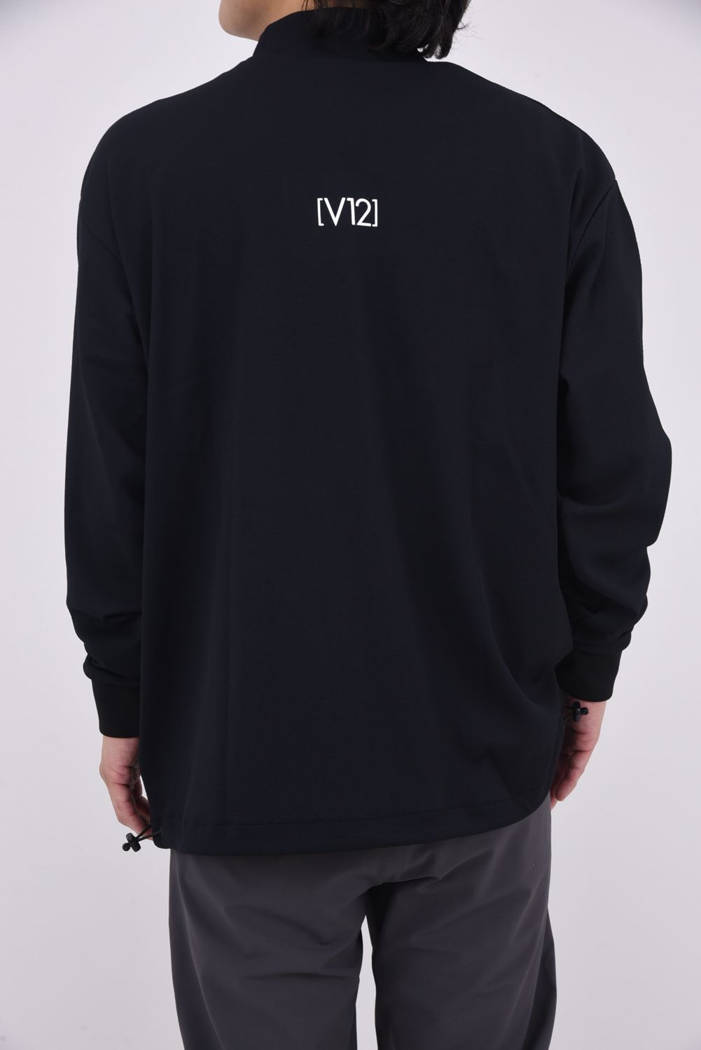 V12 - 【25AW】 RELAX L/S MOCK / ポップコーンニット ブランド