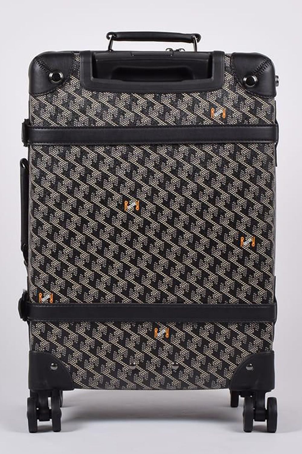 【銀行振込・代金引換不可】【返品・交換不可】 GALAPAGO No.2 (ガラパゴ) / ブランドオリジナルテキスタイル キャリーバッグ （ダークブラック）*