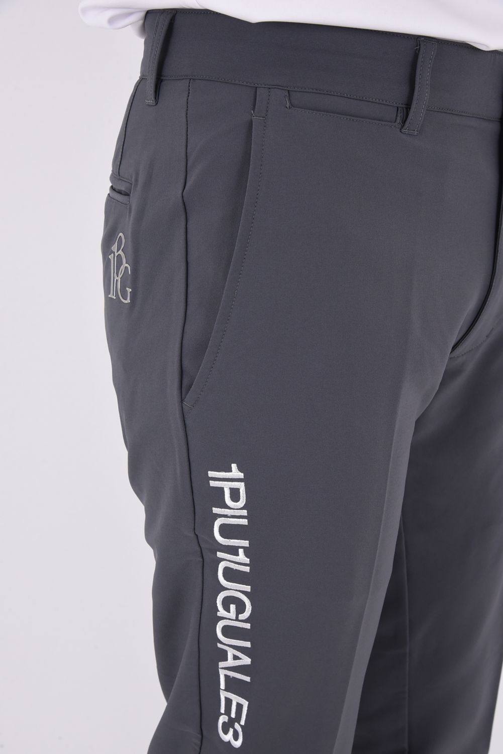 RIB PANTS / リブパンツ (グレー)