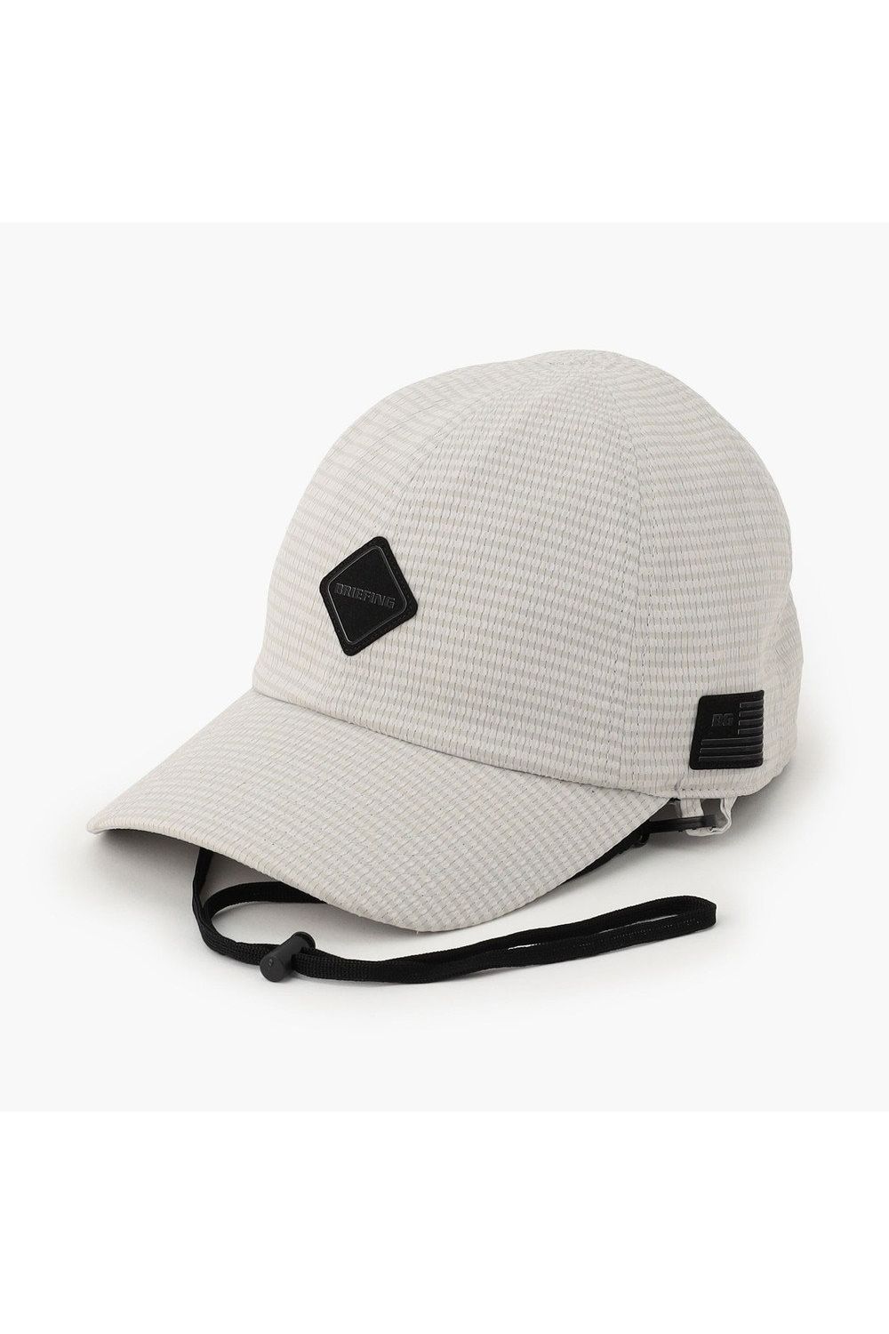 【26SS】【レディース】 WOMEN’S SEERSUCKER CORD STRAP CAP / シアサッカー コードストラップ付き キャップ (ベージュ)