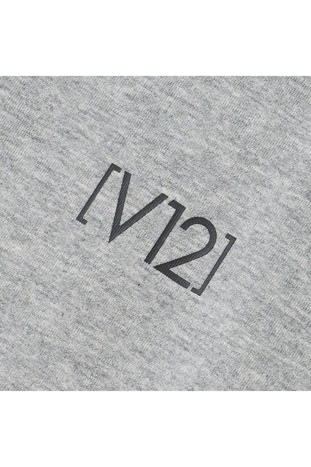 【26AW】【レディース】 RING LOGO PARKA / ダンボールニット サークルロゴ ジップポケット プルオーバーフーディー (グレー)