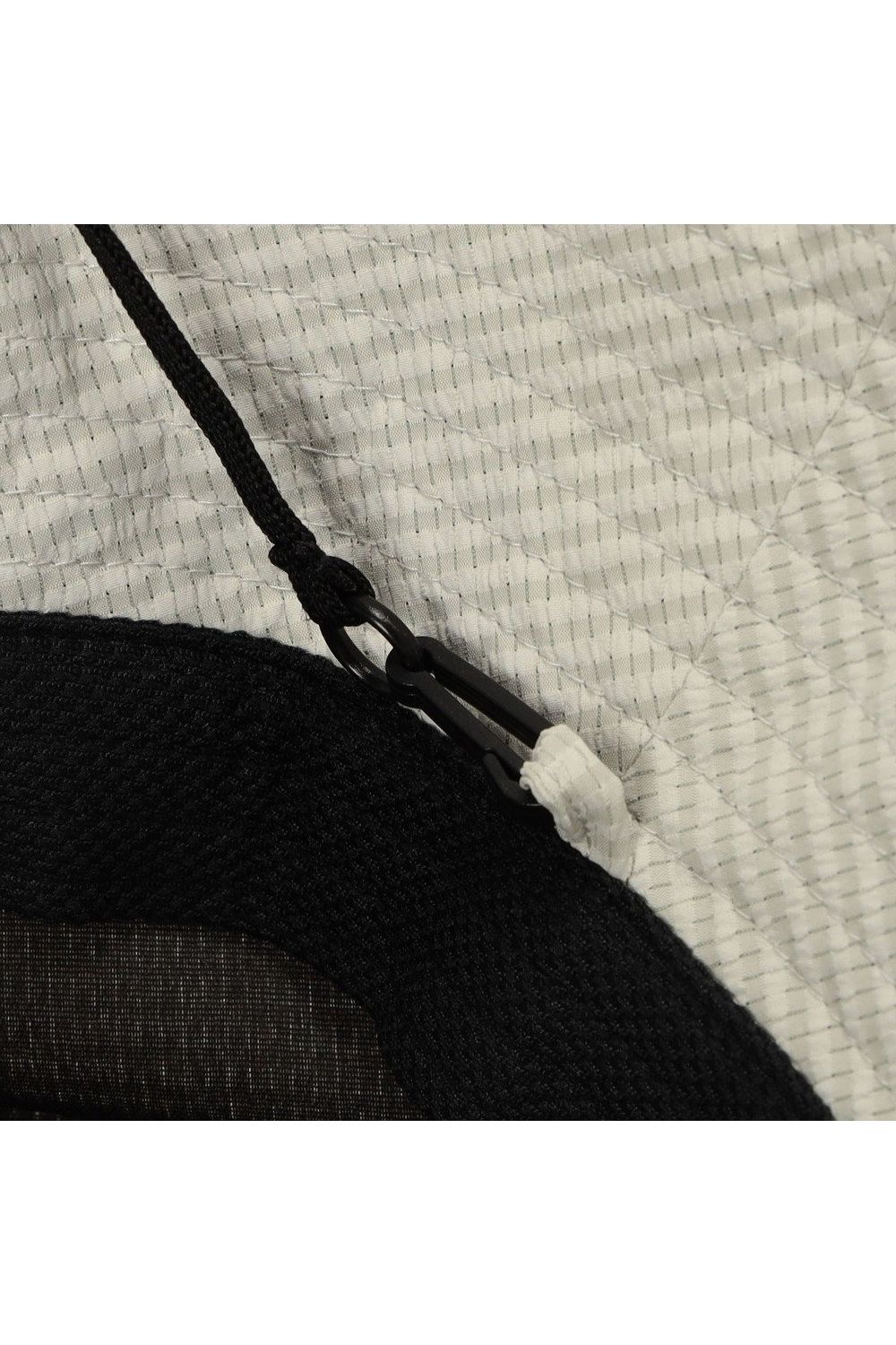 【26SS】【レディース】 WOMEN'S SEERSUCKER CORD STRAP WIDE HAT / シアサッカー コードストラップ付き バケットハット (ベージュ)