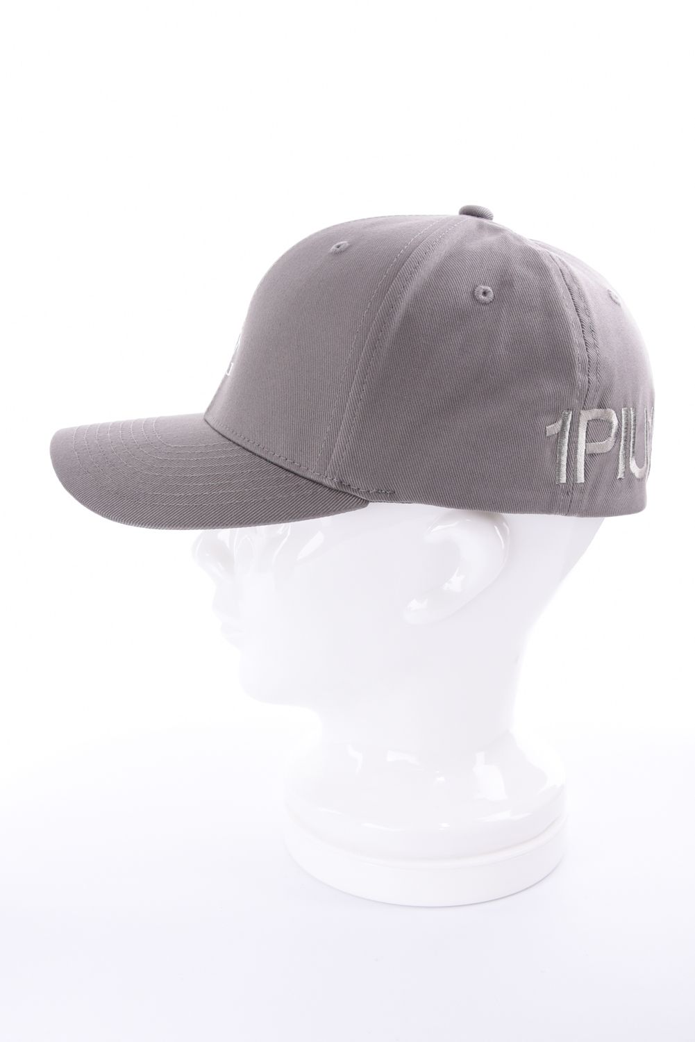 【26AW】 WOOLY COMBED 1PIU1UGUALE3 LOGO CAP / バックロゴ刺繍 キャップ (グレー)