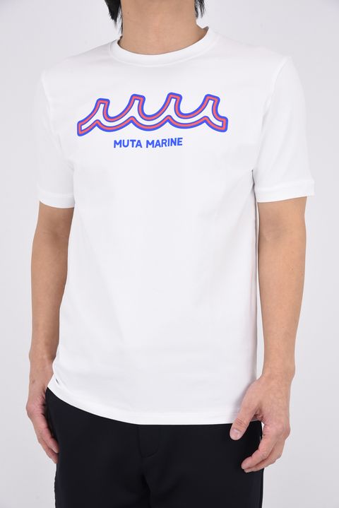 【26SS】 T-SHIRTS / WAVEロゴ Tシャツ (ホワイト)