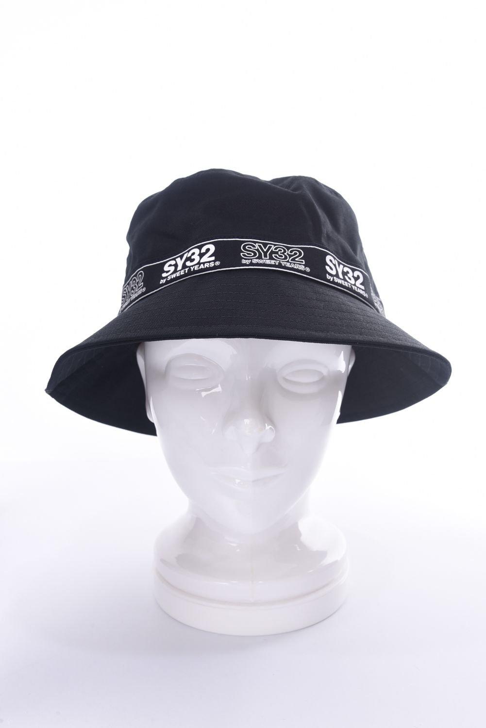 SY32 by SWEET YEARS GOLF - TAPE LOGO BUCKET HAT / ロゴラインテープ