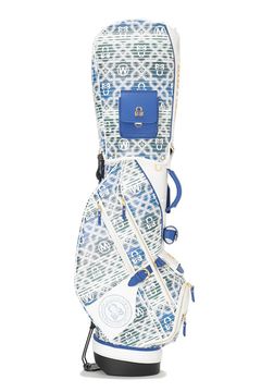 【26SS】【銀行振込・代金引換不可】【返品・交換不可】 RITMO MONOGRAM STAND BAG / ジオメトリックパターン スタンドタイプ キャディバッグ (ホワイト)