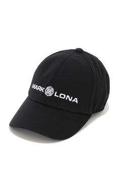 【26AW】 OBLIVION SKULL CAP / CREST SKULLロゴ刺繍 ベースボールキャップ (ブラック)