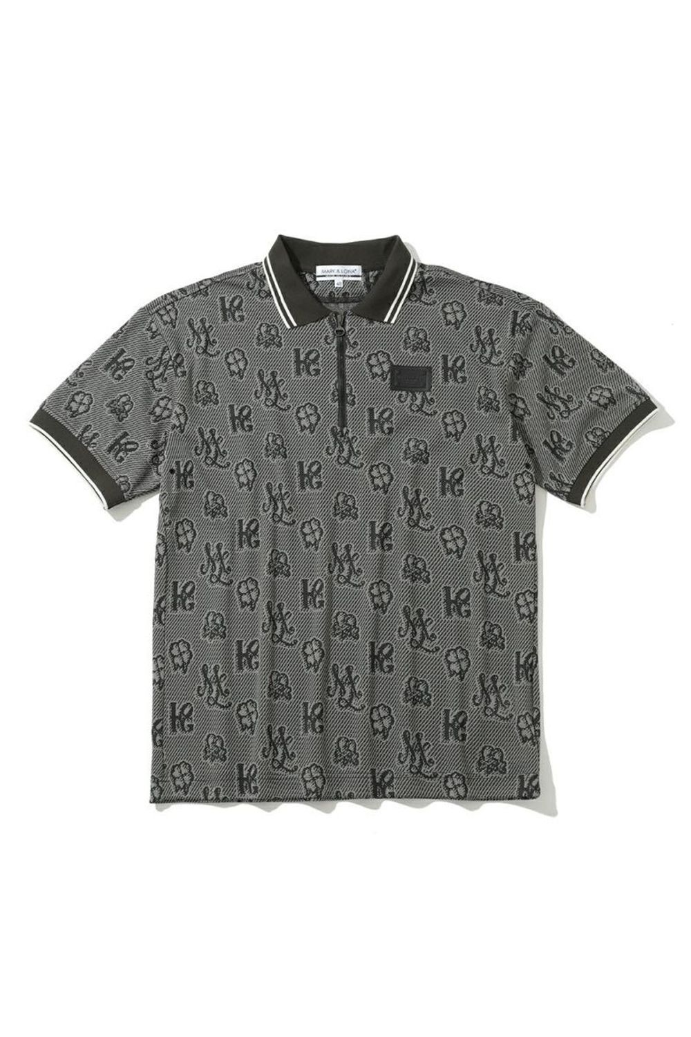 数量限定！在庫処分セール 売り切れ御免 - MARK&LONA 【2025AW】 モノグラム / POLO MONOGRAM MOLECULAR メンズウェア