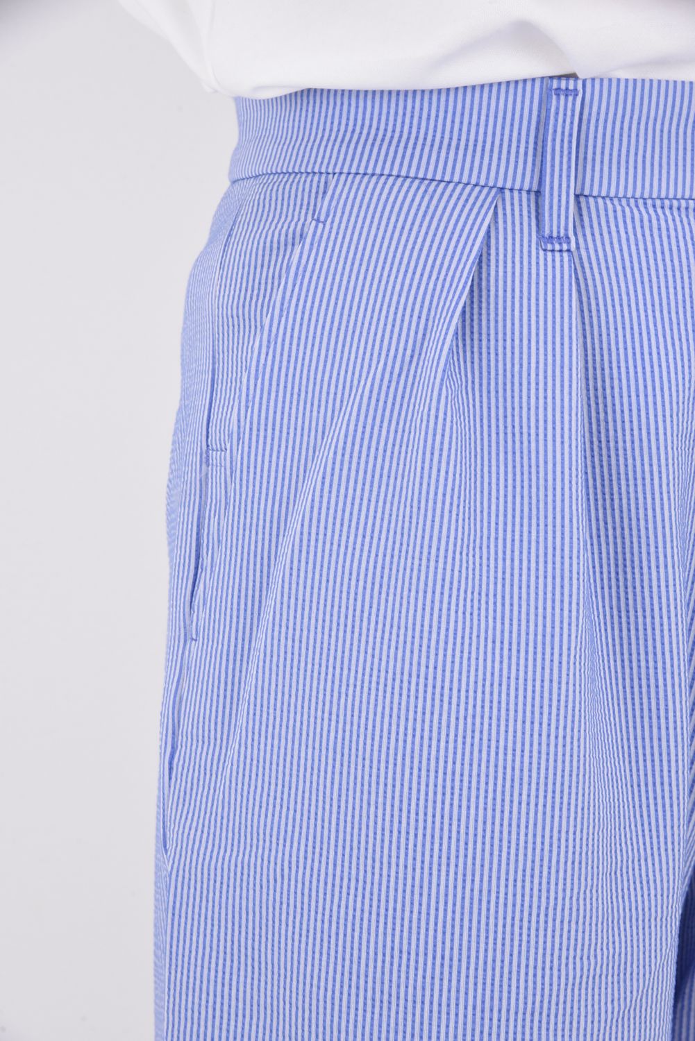 【26SS】 KNIT SOCCER SHORT PANTS / ニットサッカー ショートパンツ （クリアブルー）
