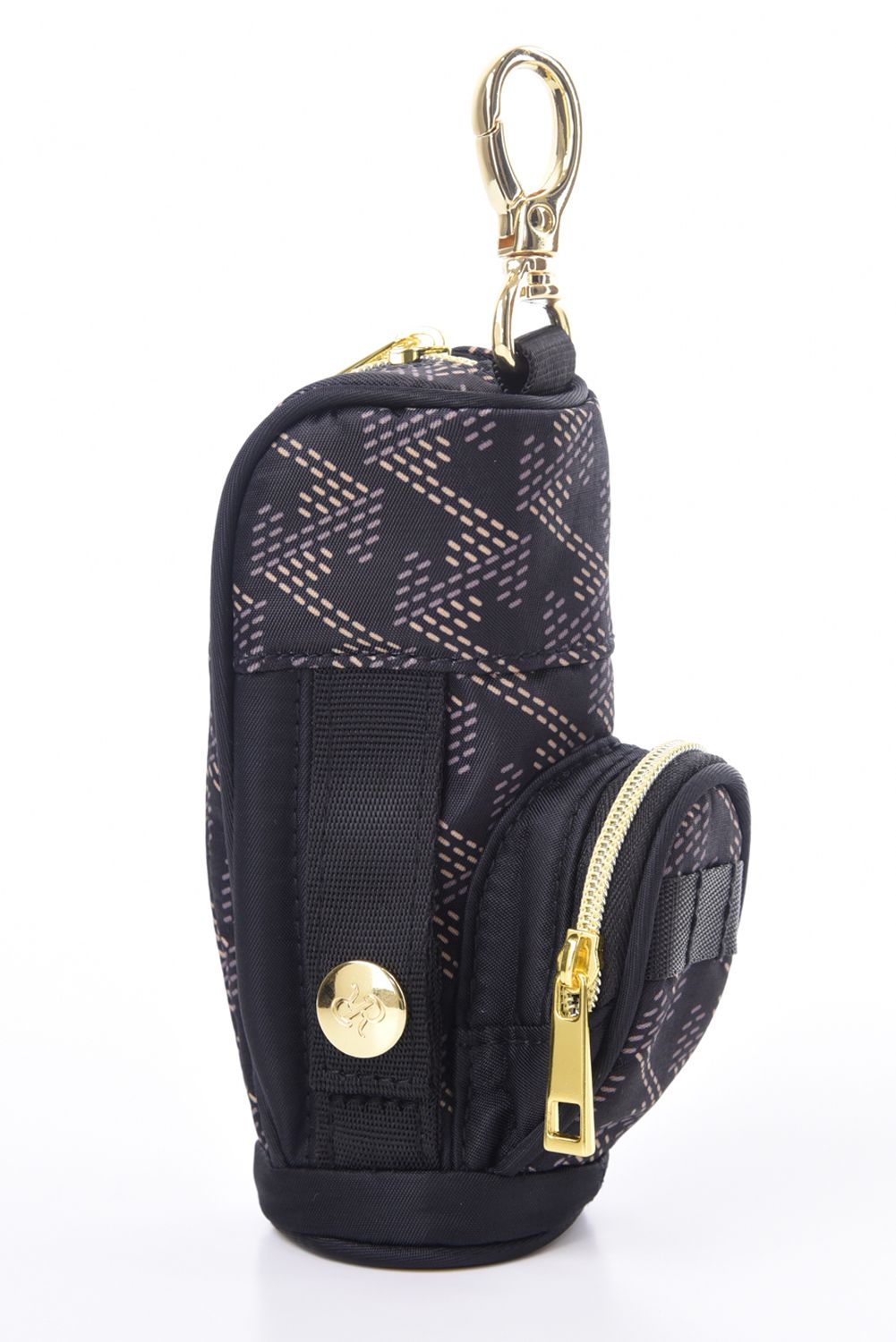 【26SS】【プレゼント好適品】 CB BALL POUCH / "ラリーナ"モチーフ ボールポーチ (ダークブラック)