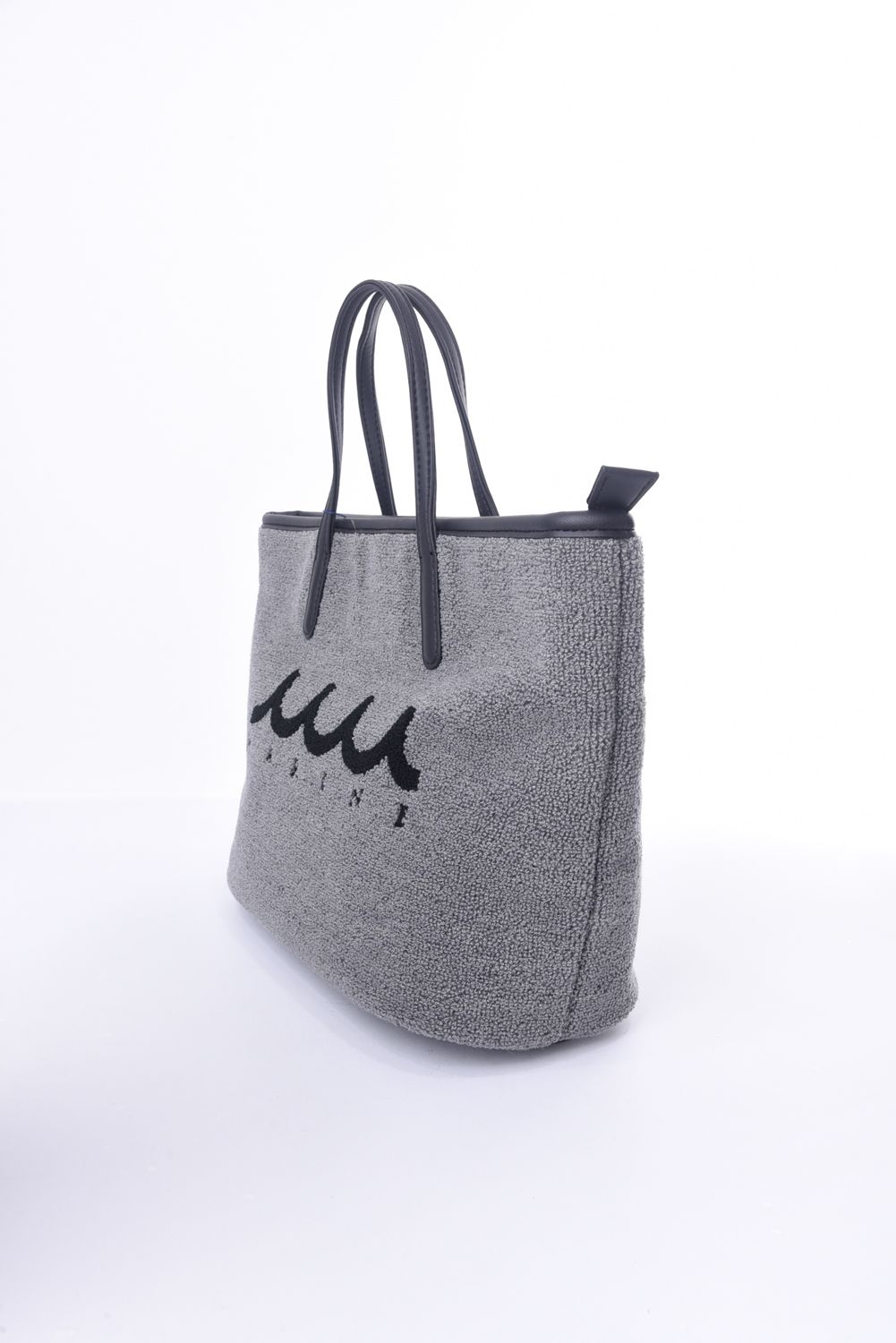 PILE TOTE BAG / パイル生地 トートバッグ (グレー)