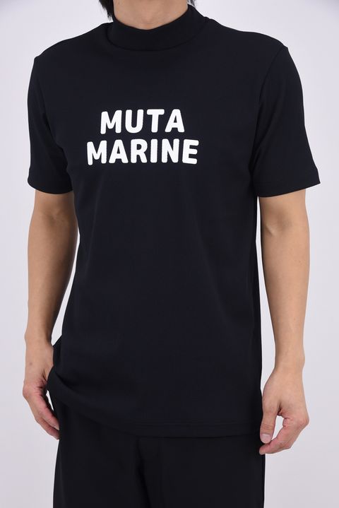 POPCORN KNIT MOCK SHIRTS / ポップコーンニット モックネックシャツ (ブラック)