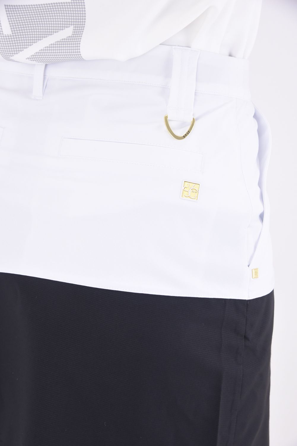 【レディース】CARVICO STRETCH PLEATS SKIRT / カルビコ生地 ストレッチ プリーツスカート (ホワイト)*