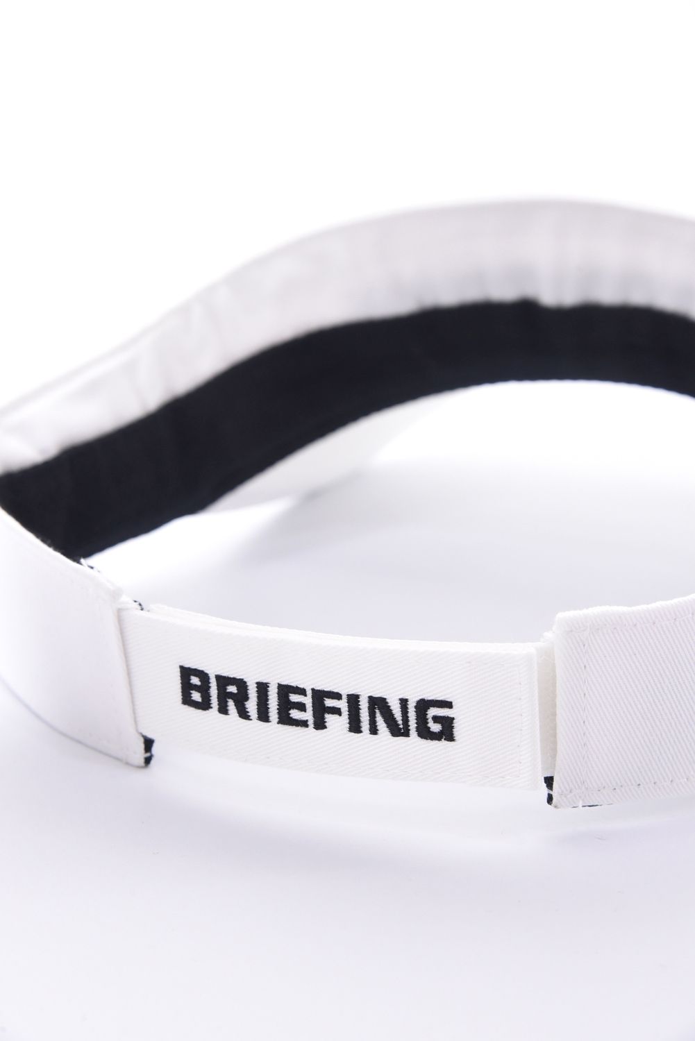 【26SS】 MEN’S BASIC VISOR / ベーシック ブランドロゴ サンバイザー (ホワイト)