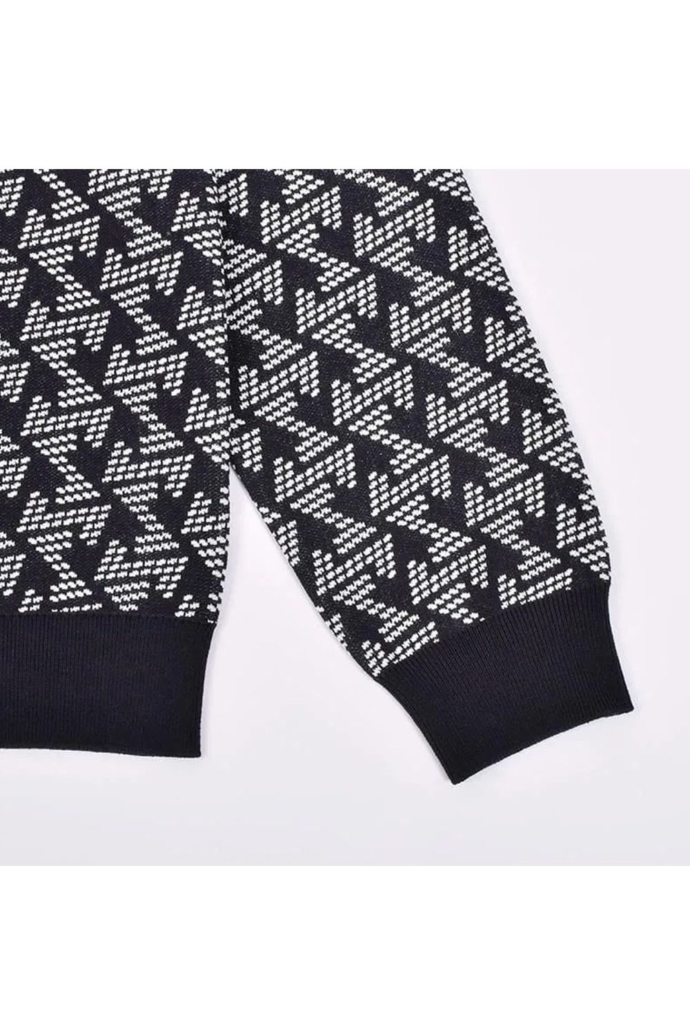 【26AW】【レディース】 GM GRADATION KNIT / グラデーション ニット (ブラック)*