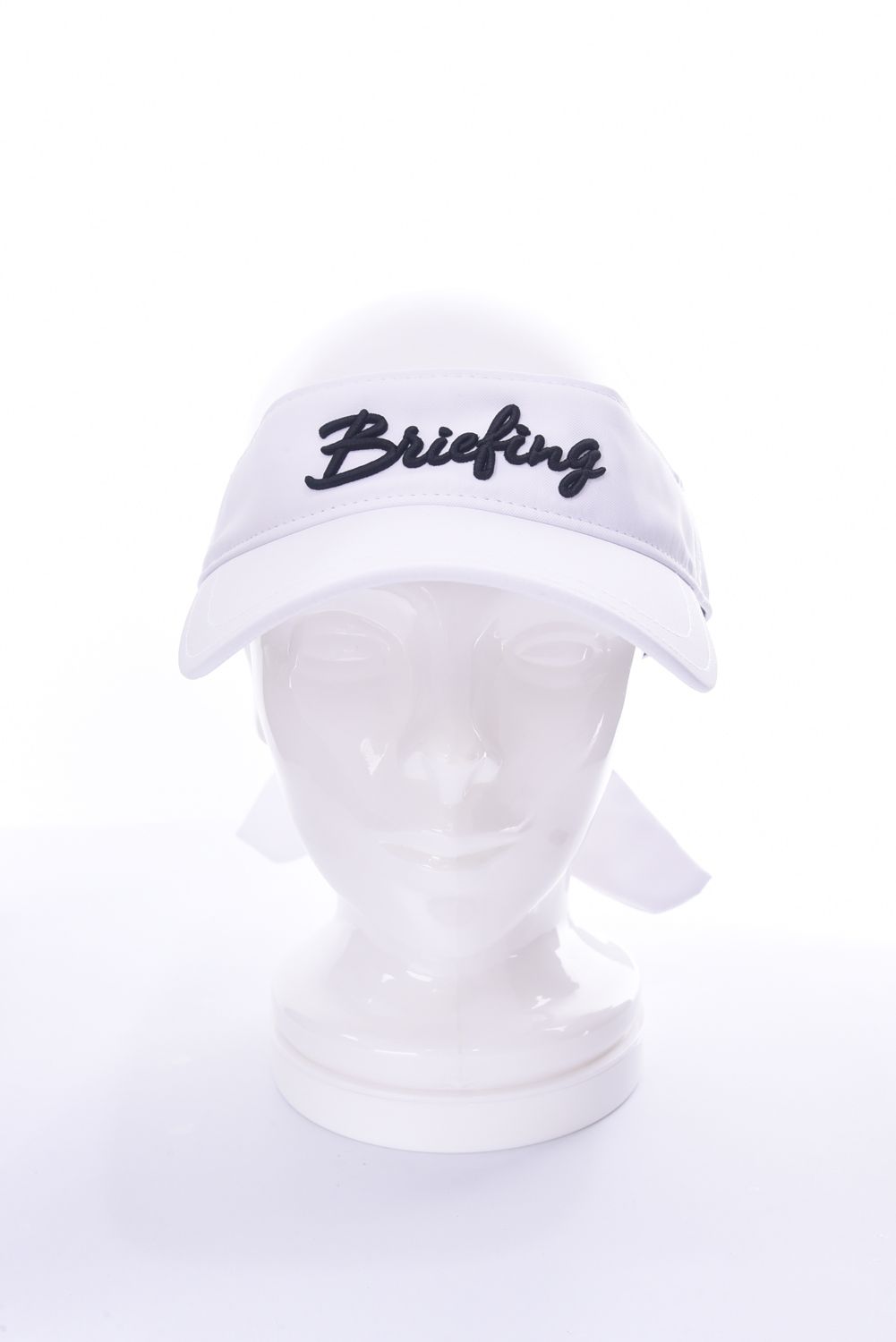 BRIEFING - 【レディース】WOMENS RIBBON VISOR / ロゴ刺繍 ベーシック