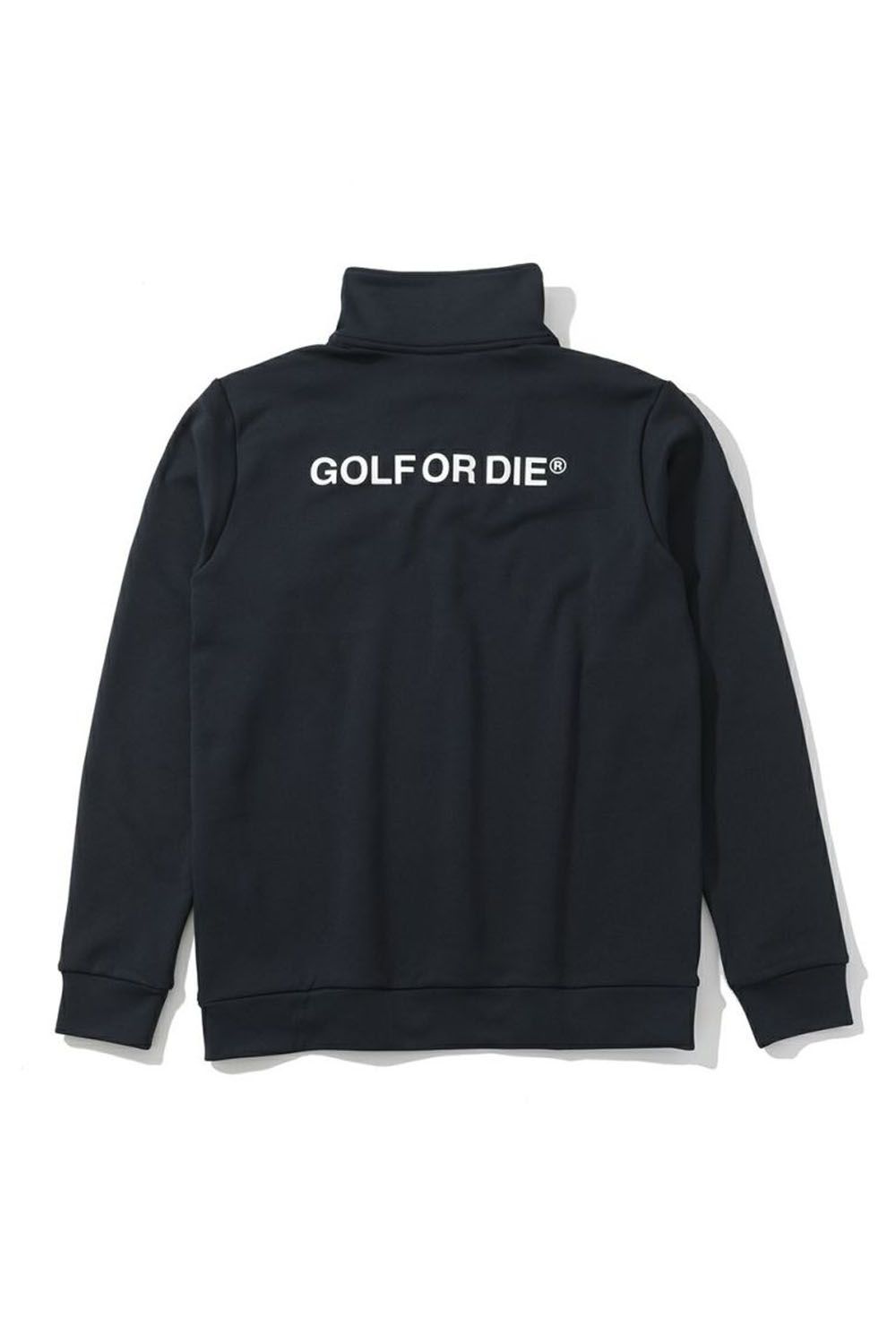 EVER MICRO FLEECE POLO / バックプリント スーパーマイクロフリース ポロシャツ (ネイビー)