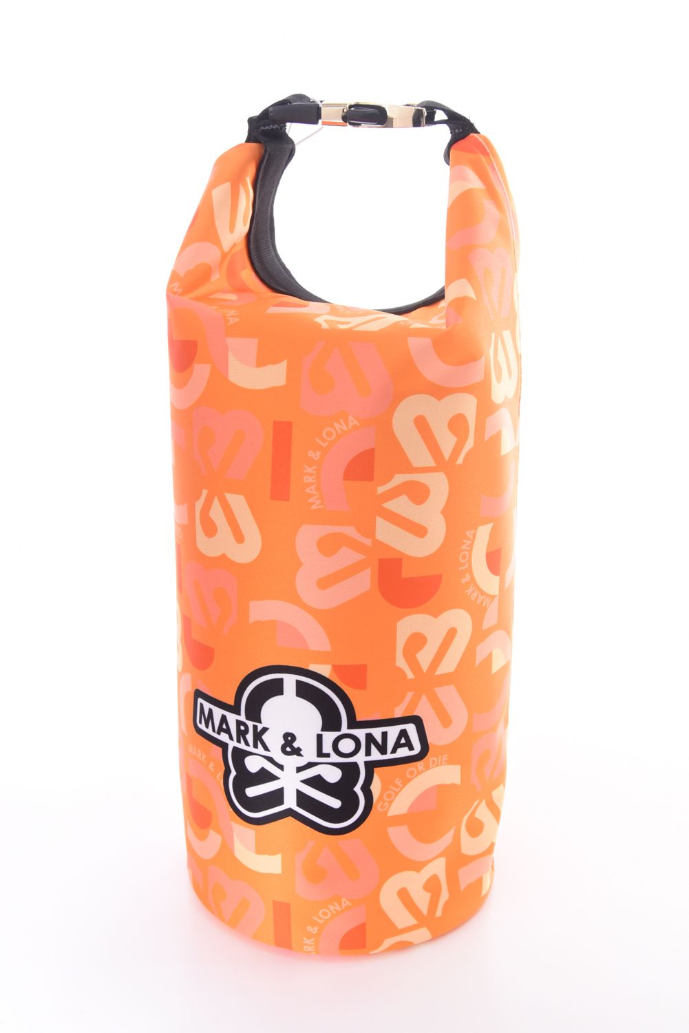 【26SS】 QUADRA ROUND COOLING BAG / エレメントスカルプリント ハンドル仕様 アイスバッグ (オレンジ)