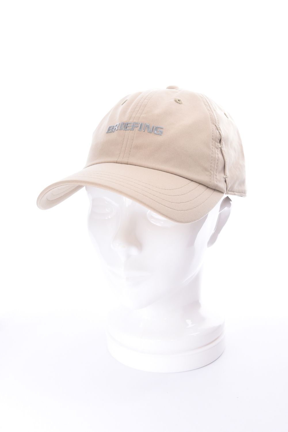 WR STRETCH GLASSHOLD CAP / ブランドロゴ サングラススリット入りキャップ (ベージュ)