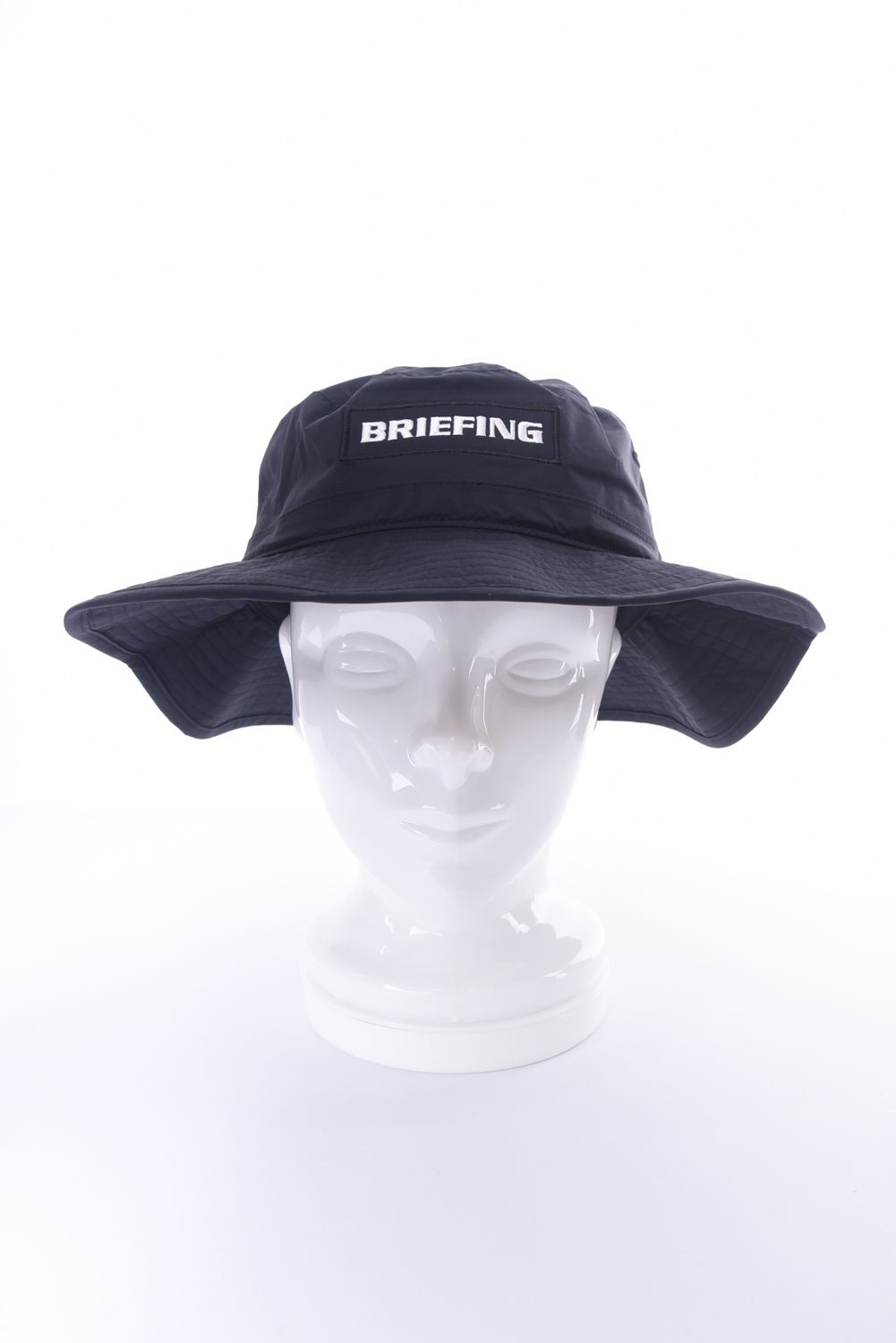 【26SS】 MEN’S WATERPROOF WIDE HAT / ストレッチリップストップ 撥水ワイドハット (ブラック)