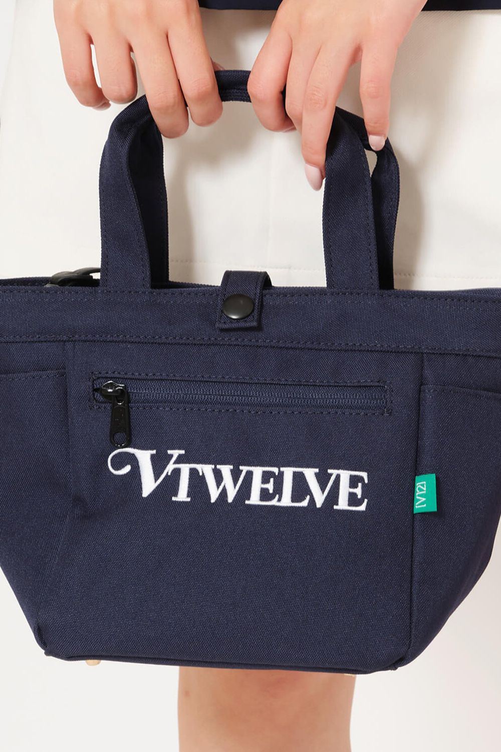 【26AW】 AWA CART BAG / ブランドロゴ カートバッグ (ネイビー)