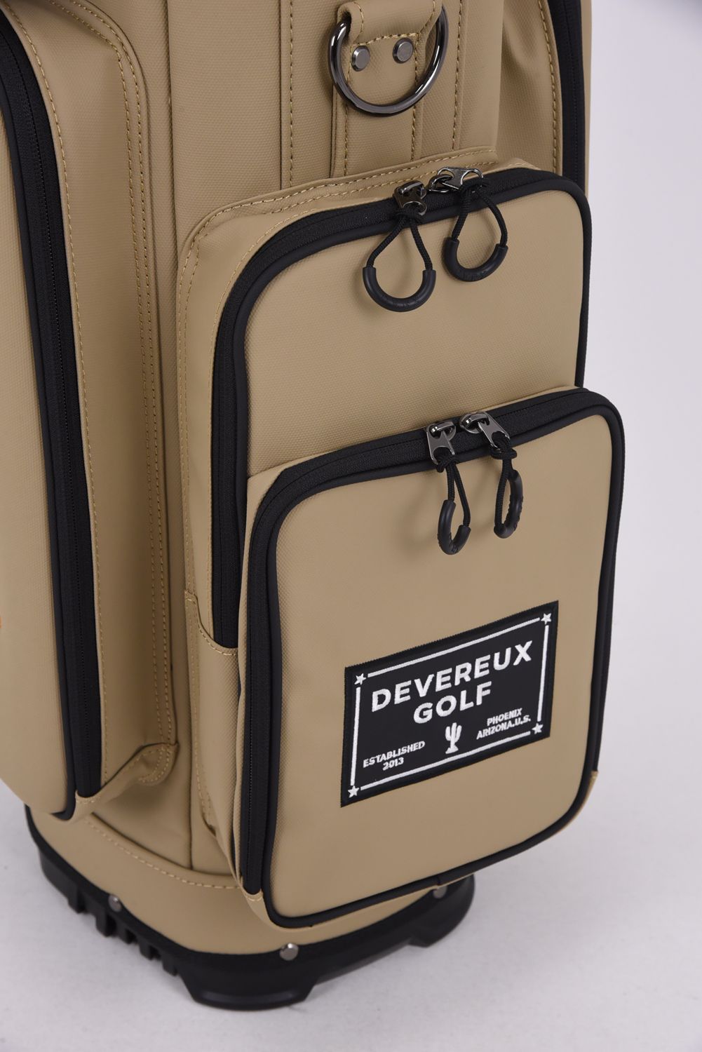 【26SS】【銀行振込・代金引換不可】【返品・交換不可】 DVG DEEP SIDE POCKET CADDIE BAG / ディープサイドポケット スタンドタイプ キャディバッグ (マッシュルーム)
