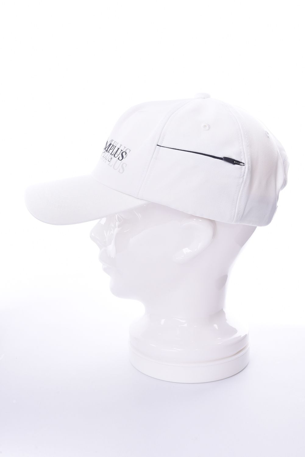 CONTINUOUS PATTERN CAP / コンティニュアス ロゴ ベースボールキャップ (ホワイト)