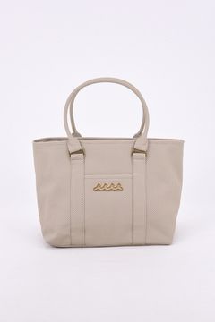 【26AW】 PUNCHING TOTE BAG / パンチングエシカルレザー BIGトートバッグ (ニュートラルベージュ)