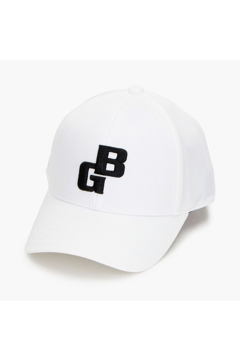 BG INITIAL CAP / BGイニシャルロゴ キャップ (ホワイト)