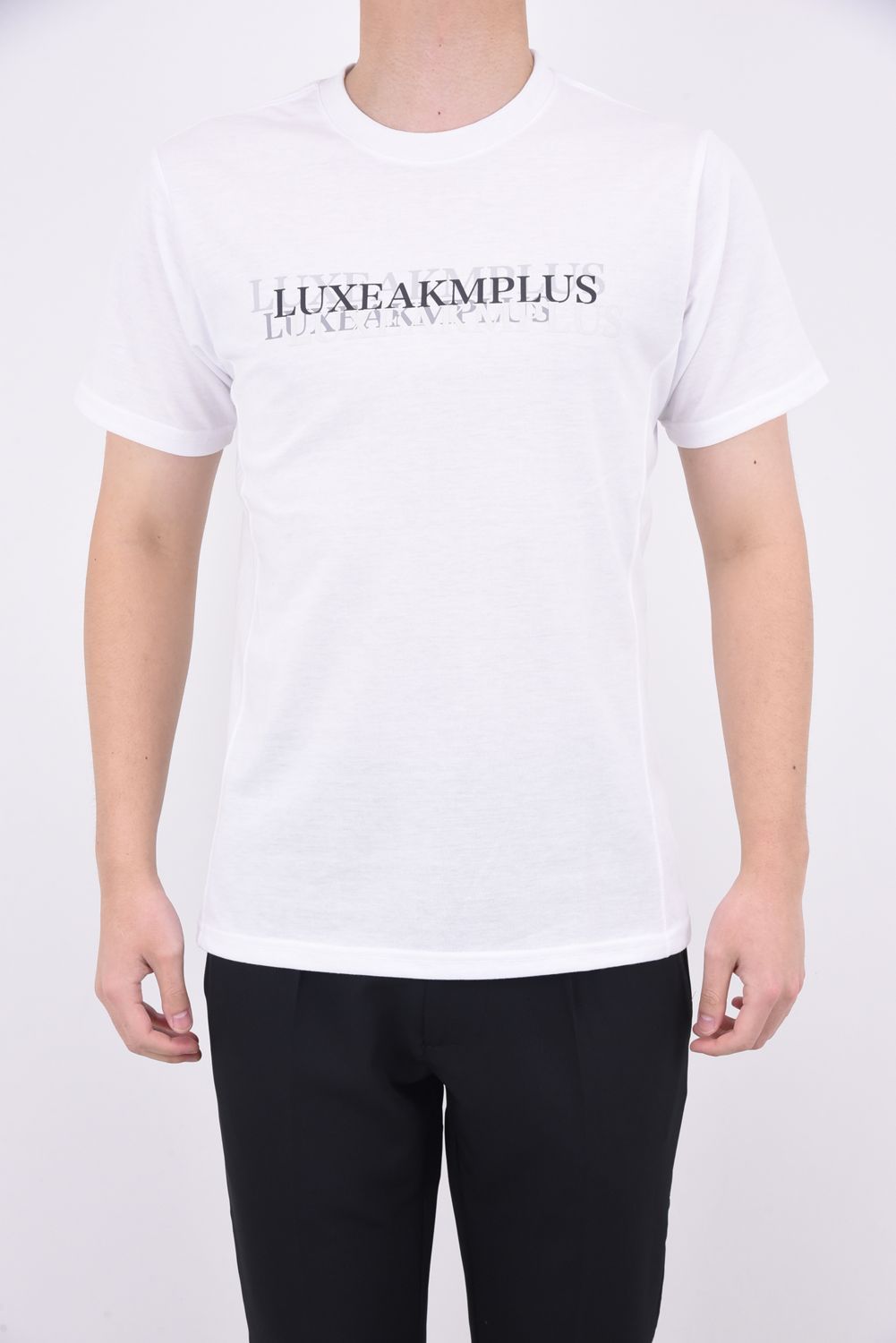 CONTINUOUS PATTERN T-SHIRTS / コンティニュアス ロゴ 半袖Tシャツ (ホワイト)