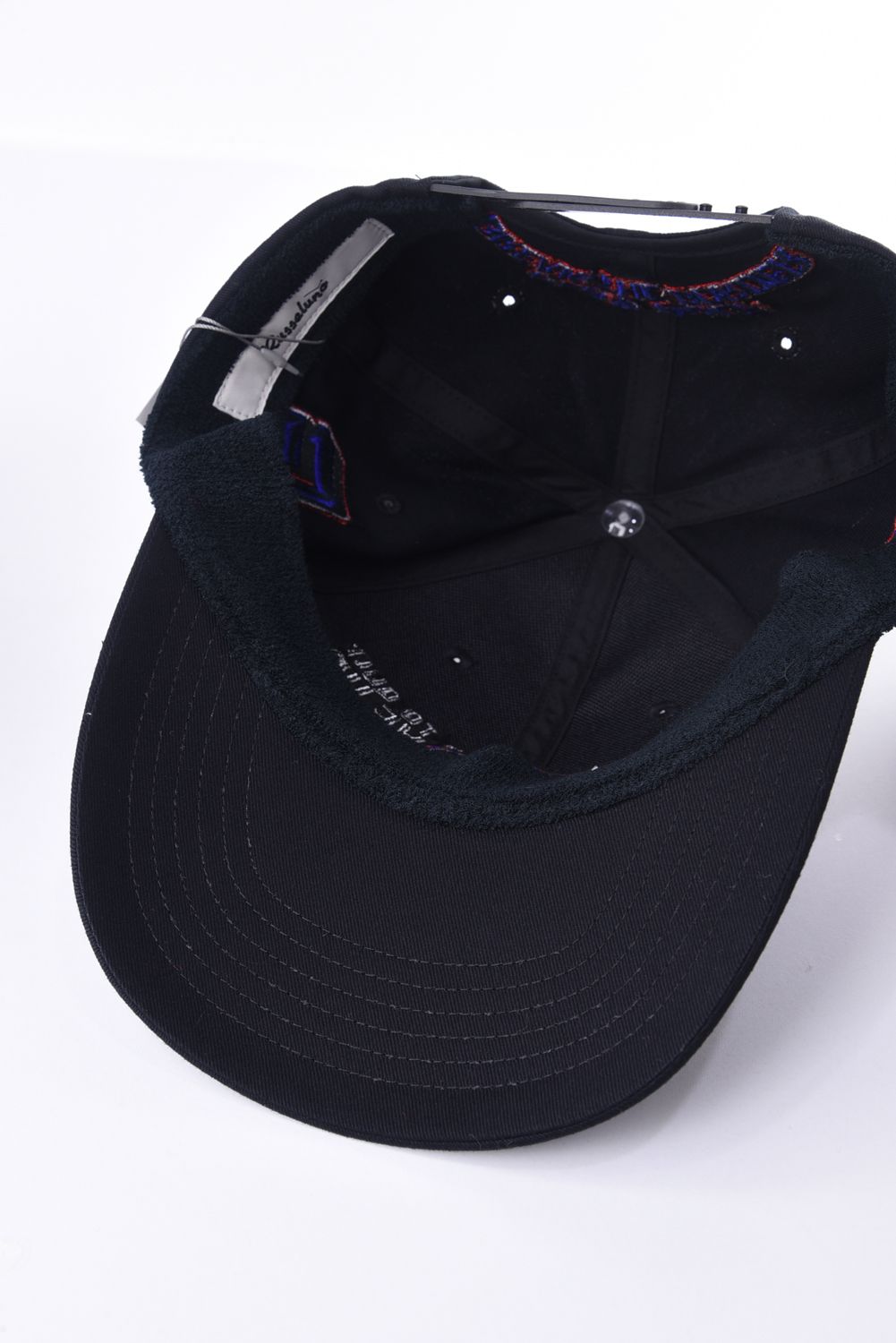 MULTI LOGO CAP / 3D刺繍 マルチロゴ ベースボールキャップ (ブラック)