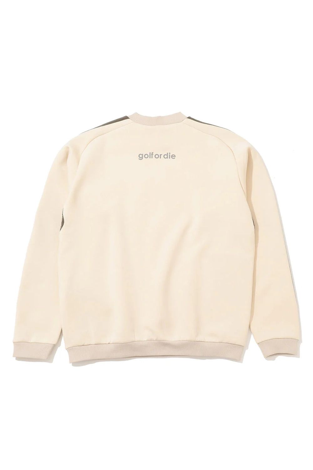 【2025AW】 EVER PERFORMANCE PULLOVER / ダンボールニット 裏起毛 リフレクタープリント クルーネックプルオーバー (オフホワイト)