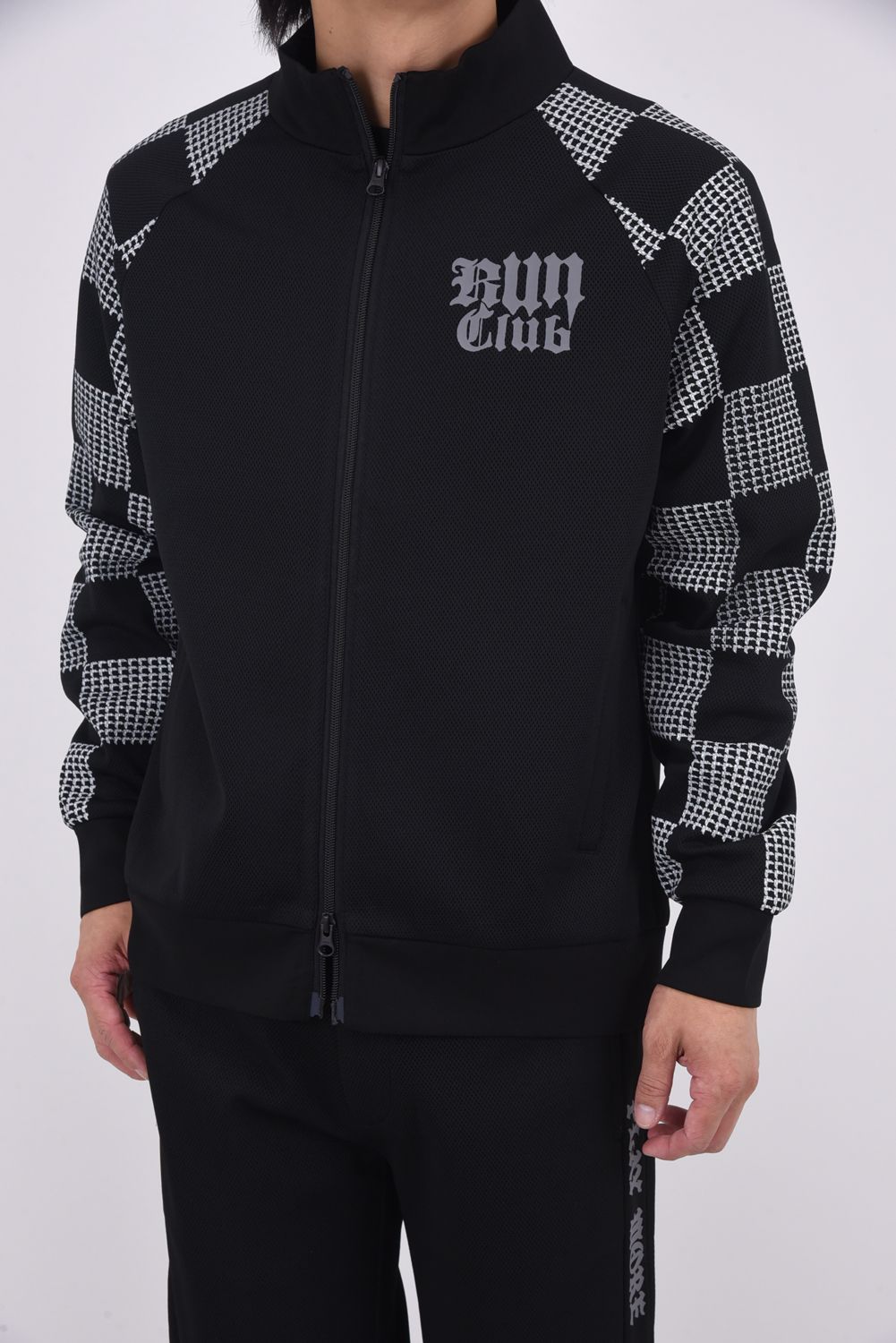 【25AW】 Back9 Runclub Full Zip JK / フルジップジャケット (ブラック)
