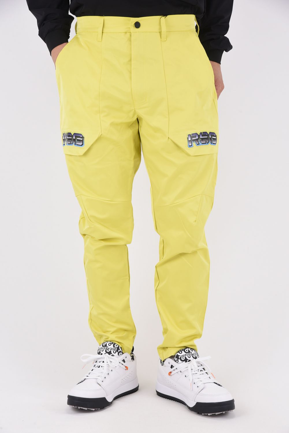 RUSSELUNO - 3D POCKET PANTS / 3Dポケットロゴ ロングパンツ (イエロー) | GOSSIP GOLF