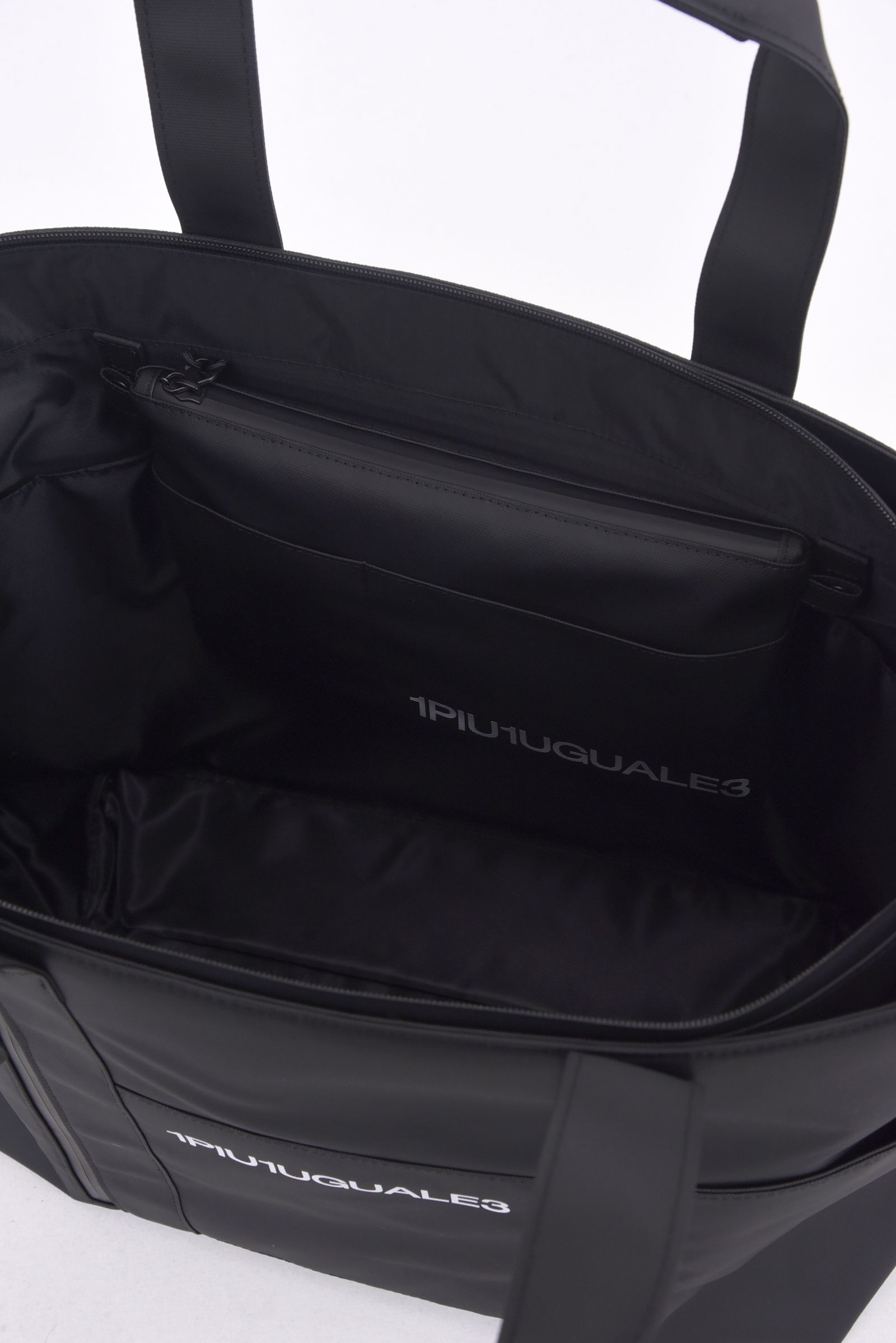 TOTE BAG LARGE / トートバッグ ラージ  サコッシュバッグインバッグ付き (ブラック)