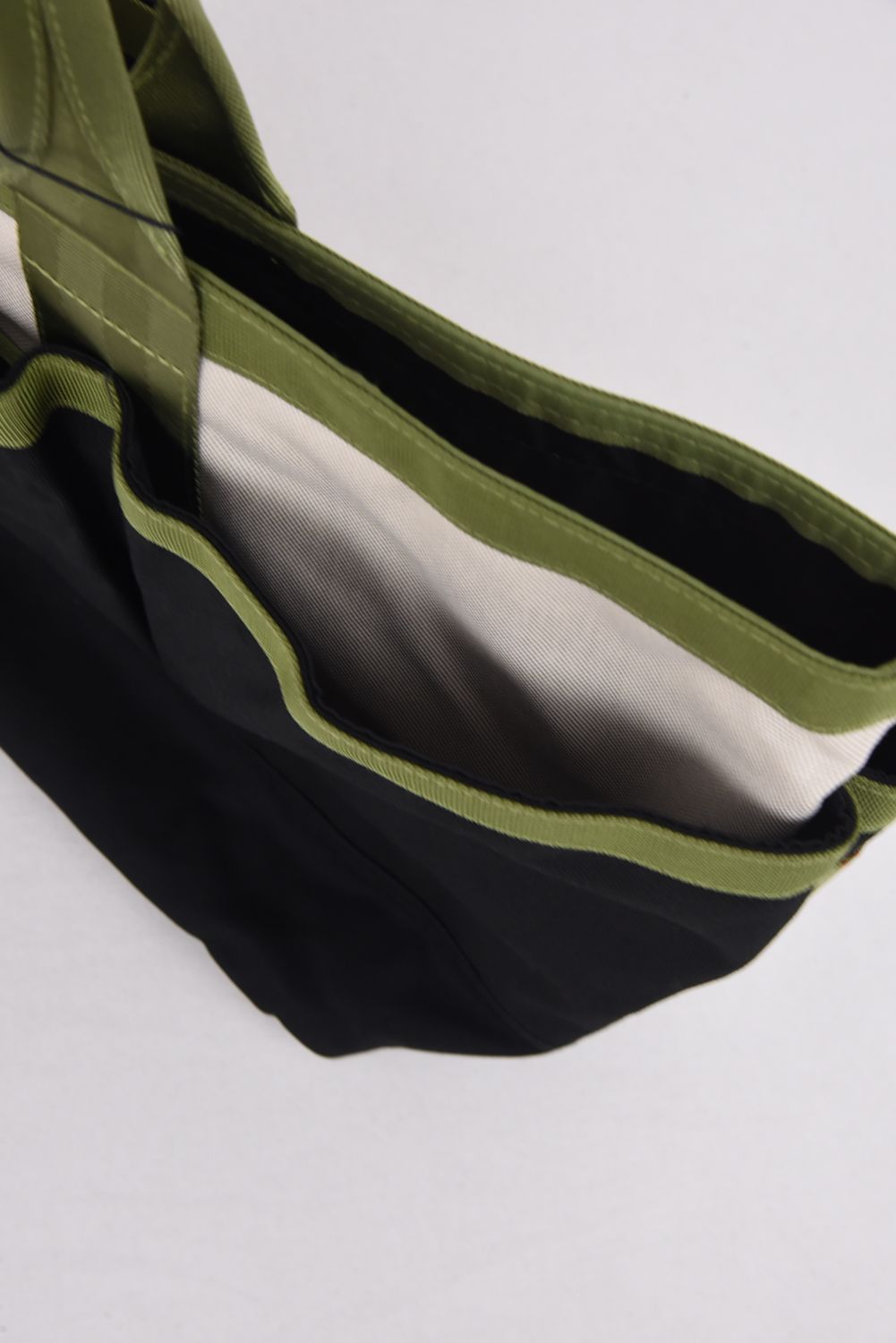 TOOL TOTE WL / トール トートバッグ (ブラック×アイボリー)
