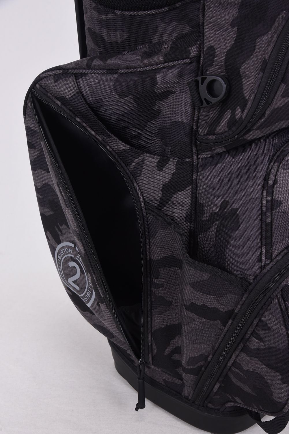 【銀行振込・代金引換不可】【返品・交換不可】【1000Dコーデュラナイロン】 Stand Bag ZHG-CB1 / スタンドタイプ キャディバッグ ブラックカモ