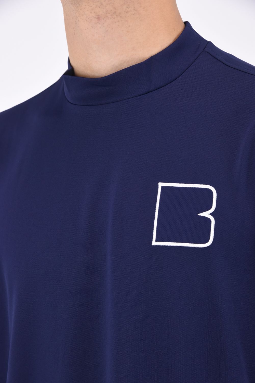 BRIEFING - MENS B TOUR LS MOCK NECK RELAXED FIT / ブランドロゴ 