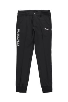 【レディース】 RIB PANTS / リブパンツ (ブラック)