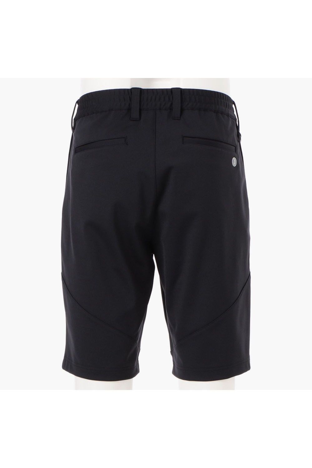 【25SS】 MENS LOGO LINE SHORT PANTS / ロゴラインテープ ショート パンツ (ブラック)