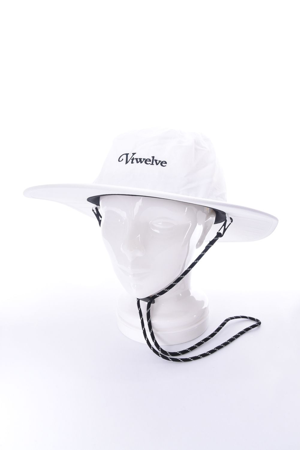 【26SS】 AWA WIDE HAT / ブランドロゴ サファリハット (ホワイト)